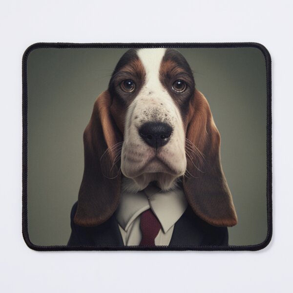 Item preview, Basset Hound in a Suit designed and sold by IllReputes.