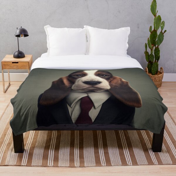 Item preview, Basset Hound in a Suit designed and sold by IllReputes.