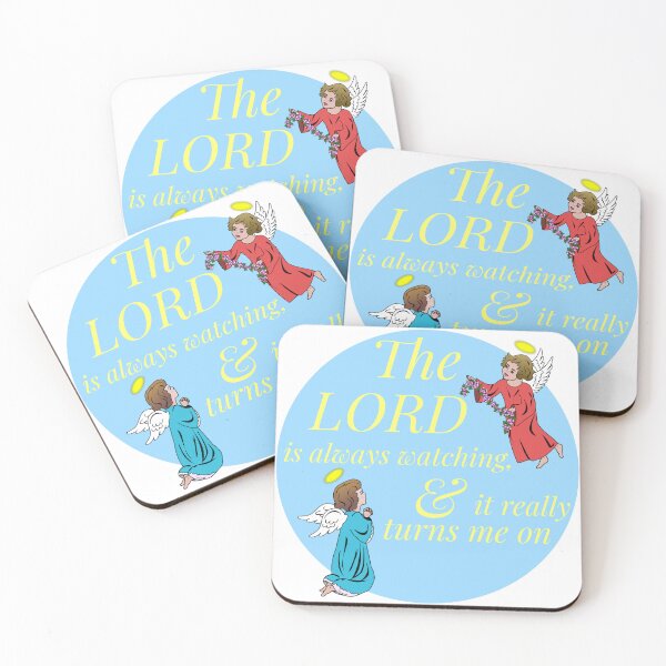 Item preview, The Lord is Always Watching and it Really Turns Me On designed and sold by stinkposting.