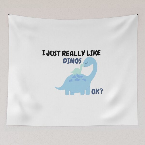 Item preview, I Just Really Like Dinos Ok designed and sold by Esc4n0r.