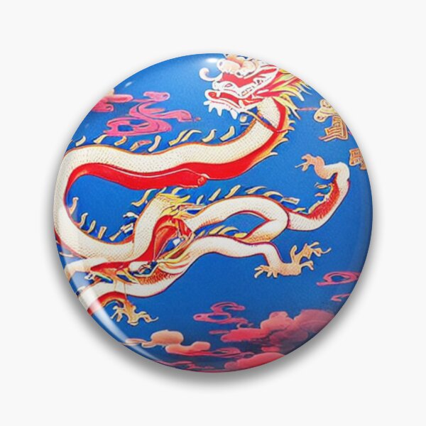 Item preview, Red Chinese Dragon Art designed and sold by PlayDifferent ⭐⭐⭐⭐⭐.