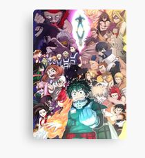 My hero academia Metal Print