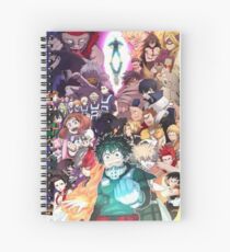 Cuaderno de espiral Mi mundo académico héroe