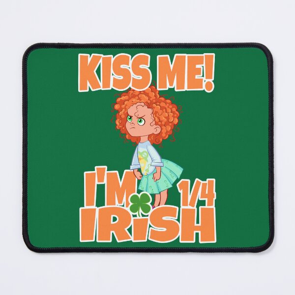 Item preview, Kiss Me I'm 1/4 Irish. designed and sold by BLACKSUN-SHOP.