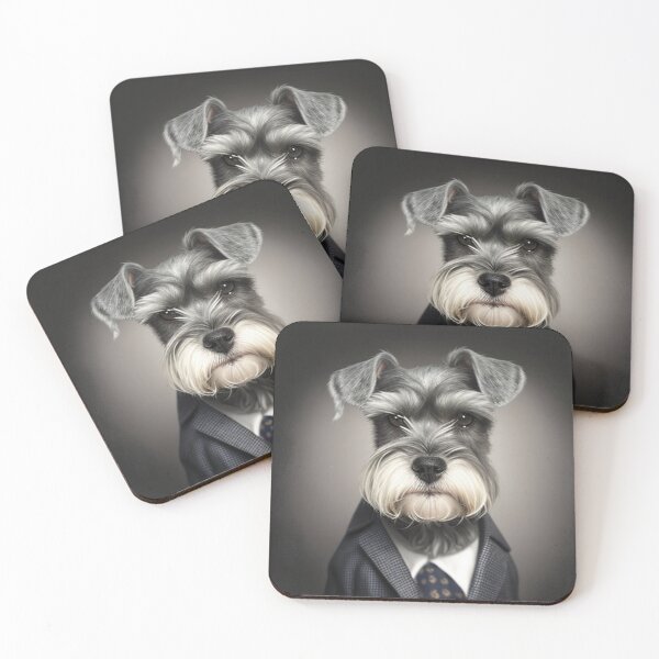 Item preview, Mini Schnauzer in a Suit designed and sold by IllReputes.