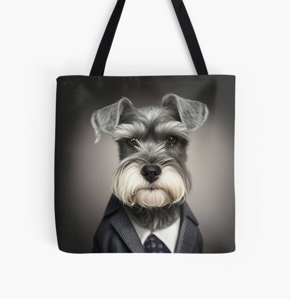 Schnauzer on sale tote bag