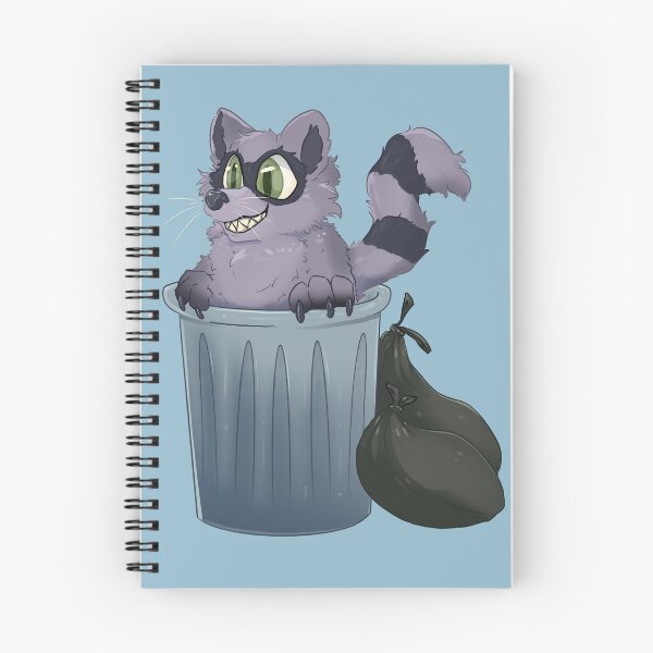 Item preview, Trashcan Raccoon designed and sold by CassArtsStudio.