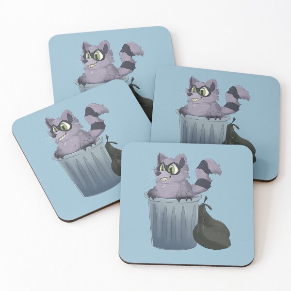 Item preview, Trashcan Raccoon designed and sold by CassArtsStudio.