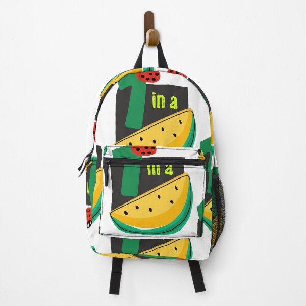 Artikel-Vorschau von Einer in einer MELONE – saftige Wassermelone – süßes Marienkäfer-Frucht-Wassermelonen-Wortspiel, designt und verkauft von JuxtaJoy Studios.