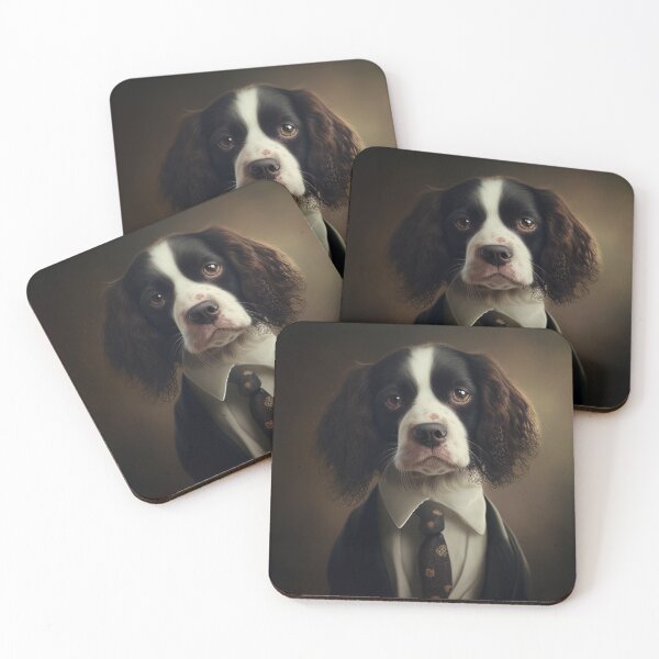 Item preview, English Springer Spaniel in a Suit designed and sold by IllReputes.