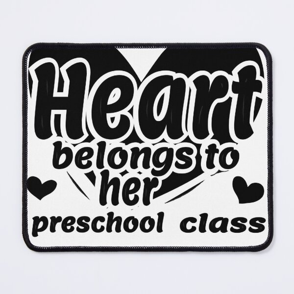 Item preview, This Teacher's Heart Belongs To Her Preschool Class designed and sold by diixtarshop.