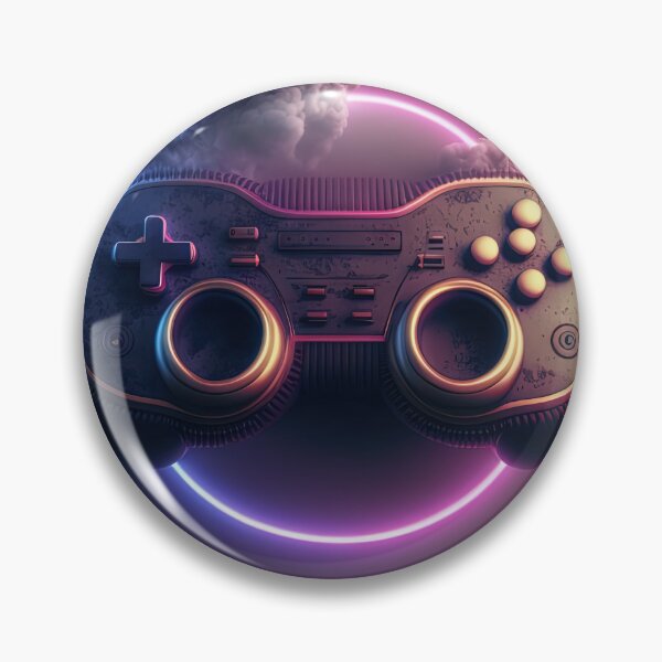 Item preview, Smiling game controller designed and sold by HappyBlackMoona.