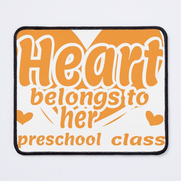 Item preview, This Teacher's Heart Belongs To Her Preschool Class designed and sold by diixtarshop.