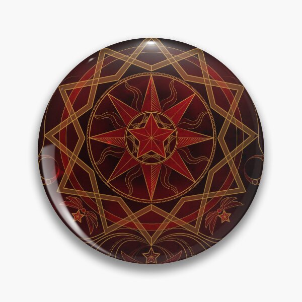 Item preview, Red Enchantment: Celestial Suns, Moons, Stars designed and sold by Make-It-Mico.