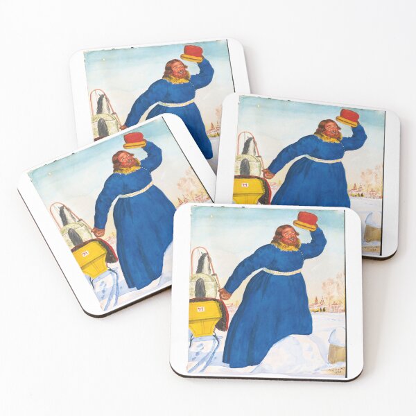 Item preview, Boris Kustodiev Coachman designed and sold by TeeARTHY.