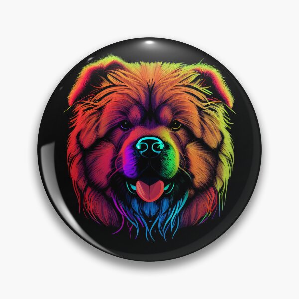 Item preview, Chow Chow Dog Colorful Paint Splash designed and sold by rafaeltto.