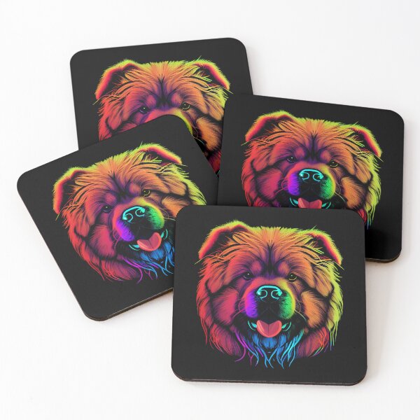 Item preview, Chow Chow Dog Colorful Paint Splash designed and sold by rafaeltto.