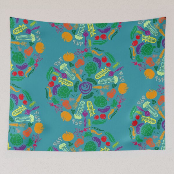 Item preview, Veggie love eat the rainbow designed and sold by kspfeif.