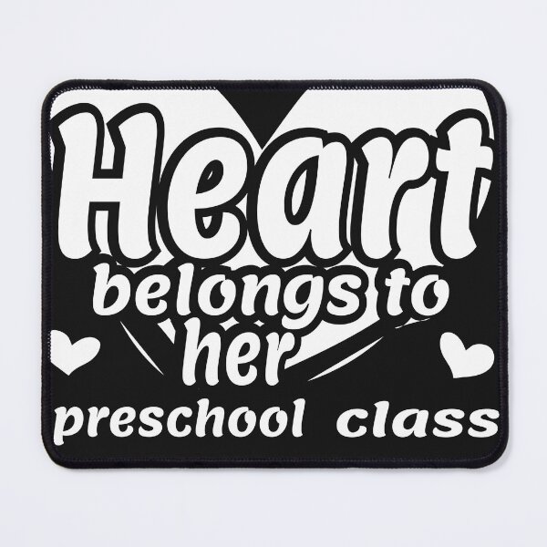 Item preview, Copy of This Teacher's Heart Belongs To Her Preschool Class designed and sold by diixtarshop.