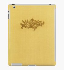 Vintage book cover with flower bouquet iPad Case/Skin