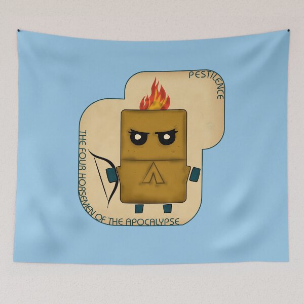 Item preview, Pestilence of the Apocalypse designed and sold by CuteAndGritty.