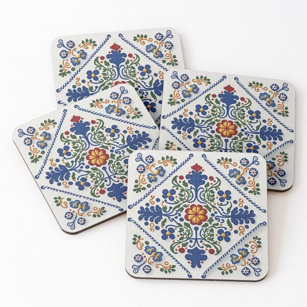 Item preview, Portuguese Folk Embroidery Traditional Pattern designed and sold by Orianah.
