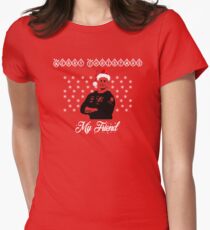 pashabiceps | Merry Christmas Women's Fitted T-Shirt