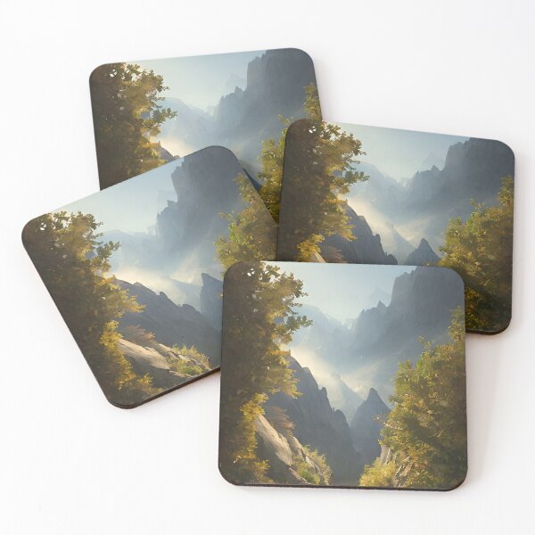 Item preview, Fantasy Mountain Path designed and sold by Victoria Lehnard.