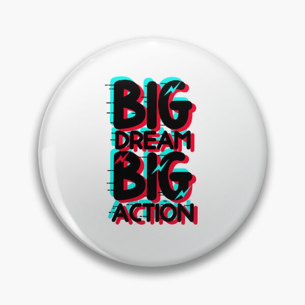 Item preview, Big Dream Big Action Design designed and sold by fun-times-store.