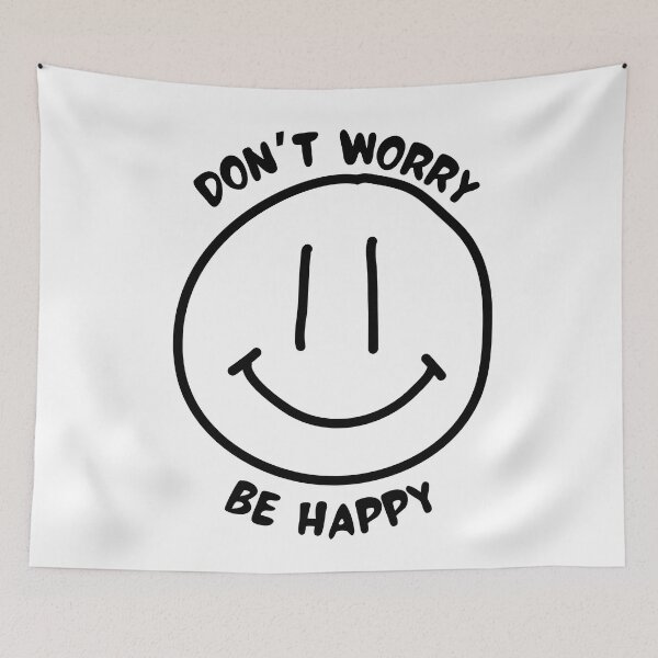 Item preview, Don’t Worry Be Happy designed and sold by Broke Art Teacher.