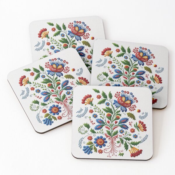 Item preview, Portuguese Folk Embroidery Traditional Pattern designed and sold by Orianah.
