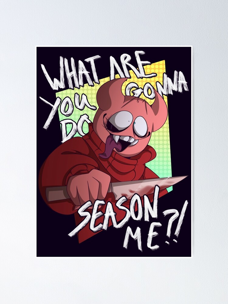 Bob Velseb (Spooky Month)  Poster for Sale by angyluffy
