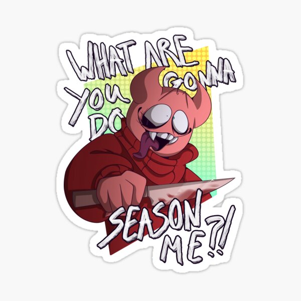 Kevin from the Spooky Month ? Sticker for Sale by Vincentstan