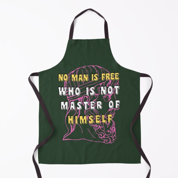 Item preview, NO MAN IS FREE WHO IS NOT MASTER OF HIMSELF designed and sold by starfishstuff.