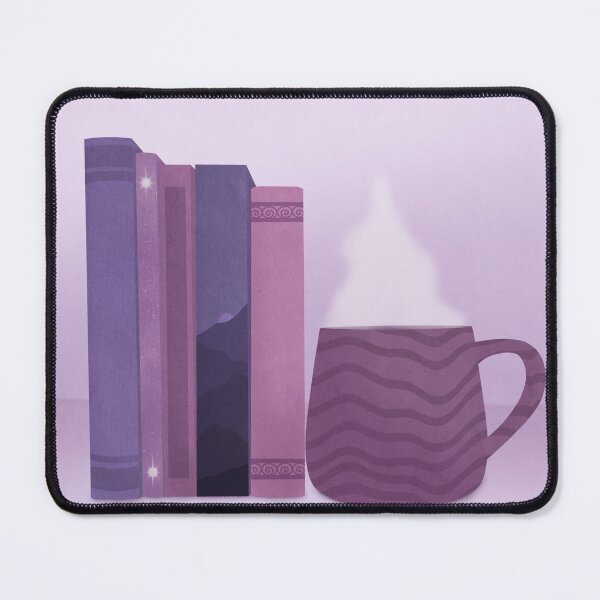 Item preview, Purple Book Illustration designed and sold by Homebody Hobbyist.