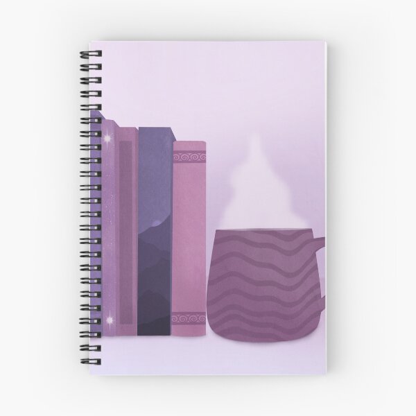 Item preview, Purple Book Illustration designed and sold by Homebody Hobbyist.
