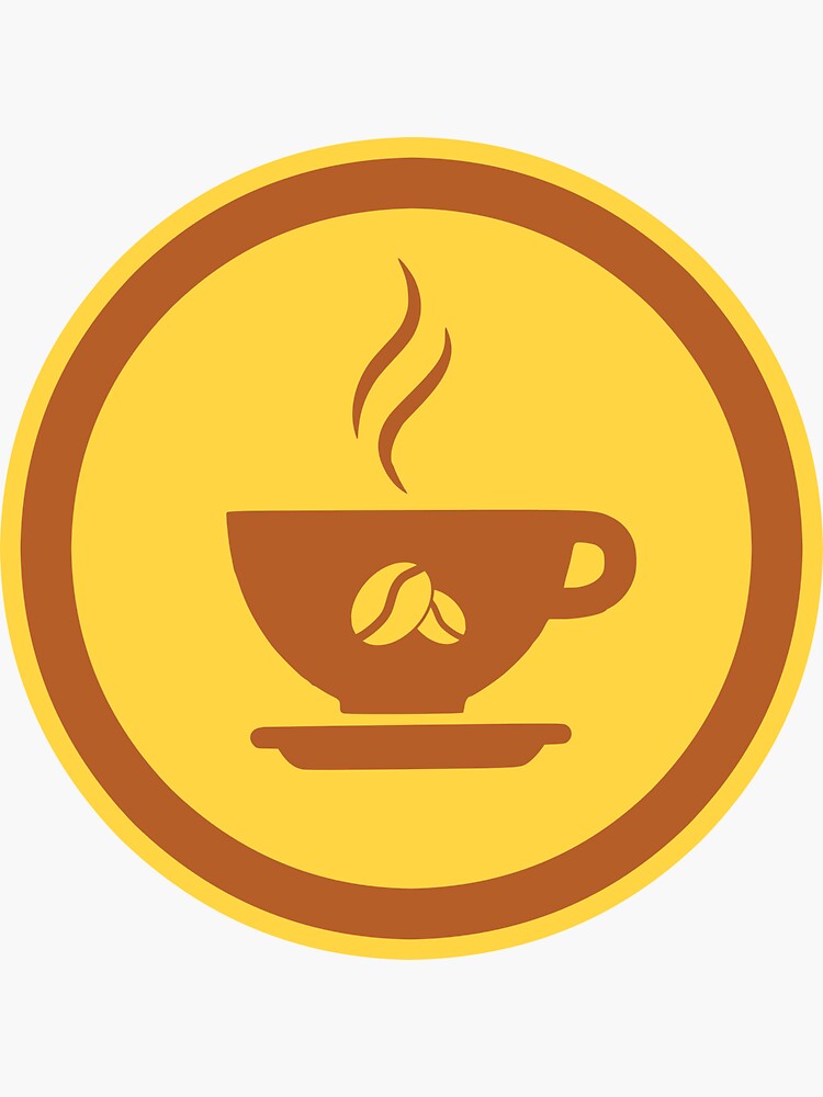 Stickers Northwest - Hot Coffee Mug Sticker