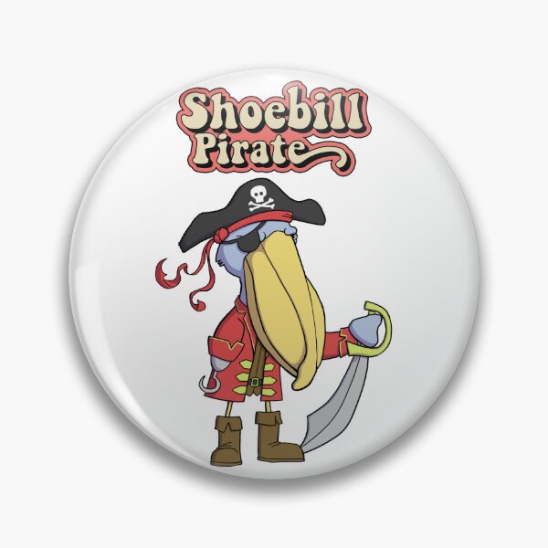 Item preview, Shoebill Pirate designed and sold by Jon Teegarden.