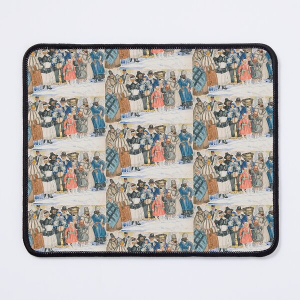 Item preview, Boris Kustodiev Design For The Spectators In The Power Of The Fiend ( 1919) designed and sold by TeeARTHY.