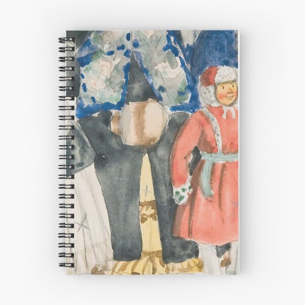Item preview, Boris Kustodiev Design For The Spectators In The Power Of The Fiend ( 1919) designed and sold by TeeARTHY.