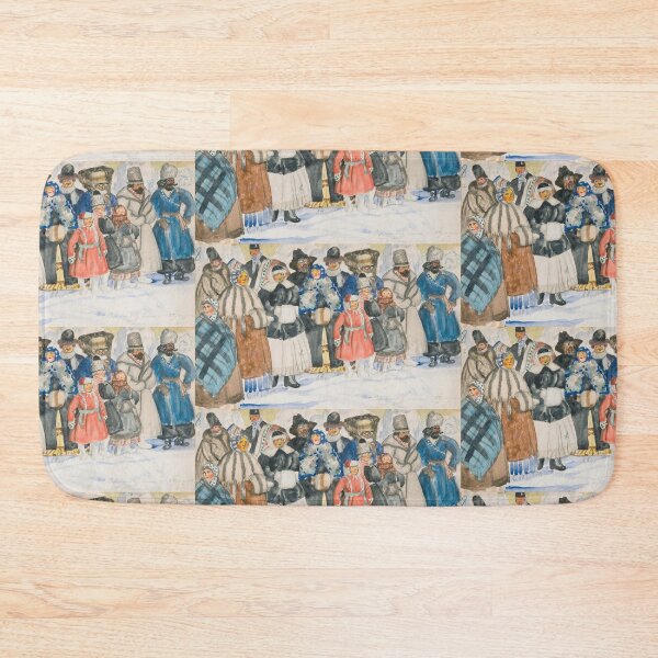 Item preview, Boris Kustodiev Design For The Spectators In The Power Of The Fiend ( 1919) designed and sold by TeeARTHY.