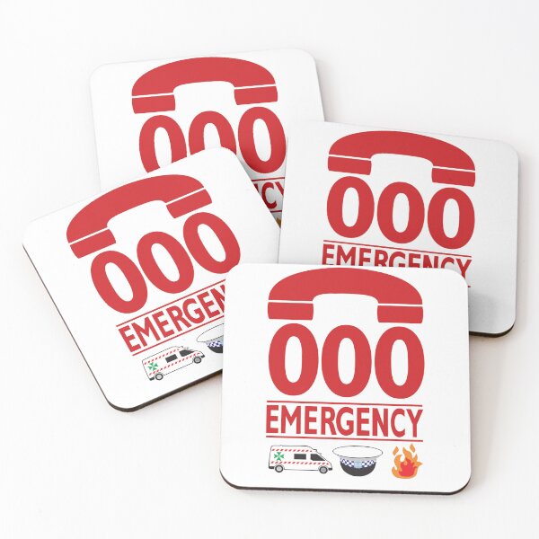 Item preview, 000 Emergency  designed and sold by HAPPY HAPPY  CREATIVES.