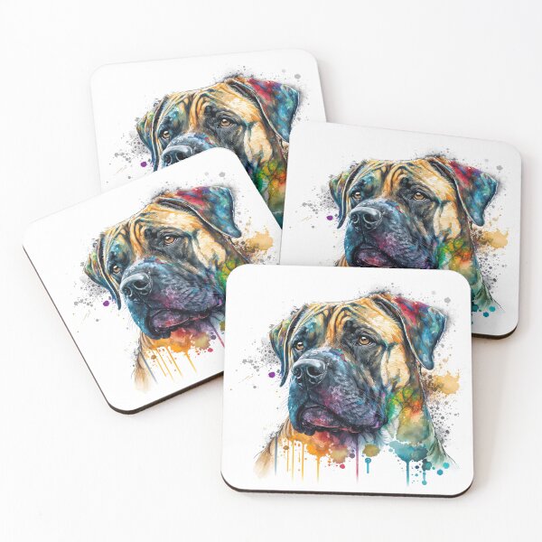 Item preview, Colorful design of a Boxer dog designed and sold by Peregrino96.
