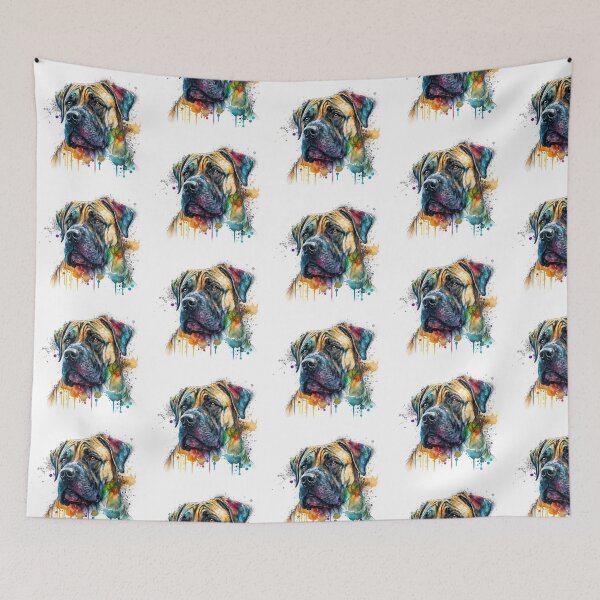 Item preview, Colorful design of a Boxer dog designed and sold by Peregrino96.