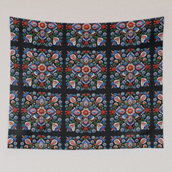 Item preview, Portuguese Folk Embroidery Traditional Pattern designed and sold by Orianah.