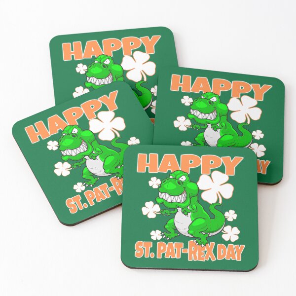 Item preview, Happy St. Pat-Rex Day. Trex St. Patricks Day designed and sold by BLACKSUN-SHOP.