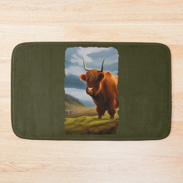 Item preview, Highland cow (#10) [Create a set!] designed and sold by SolidEarthArt.