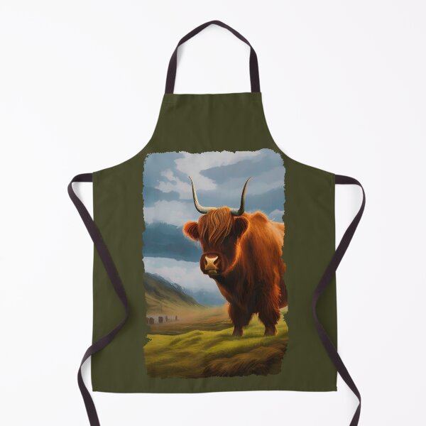 Item preview, Highland cow (#10) [Create a set!] designed and sold by SolidEarthArt.
