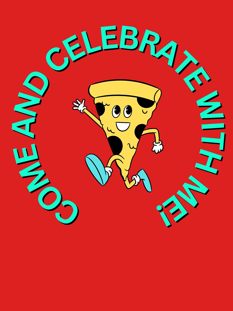 "National Pizza Day Celebration" Tshirt for Sale by designforum1968