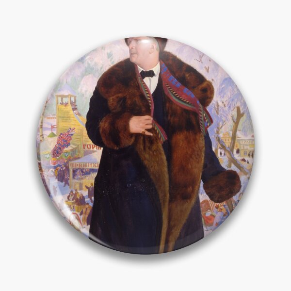 Item preview, Boris Kustodiev  Portrait of Fyodor Chaliapin designed and sold by TeeARTHY.